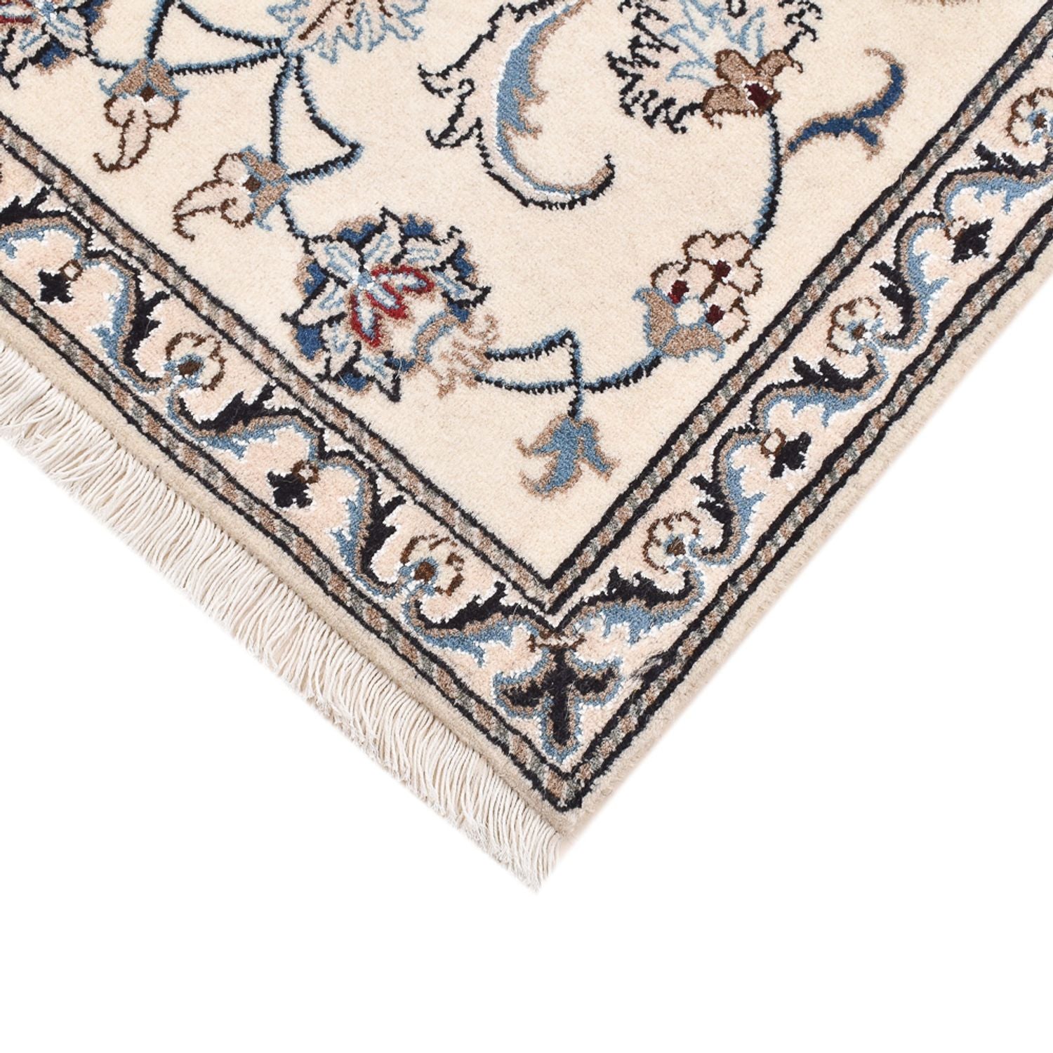 Tappeto Persero - Nain - 143 x 70 cm - blu chiaro