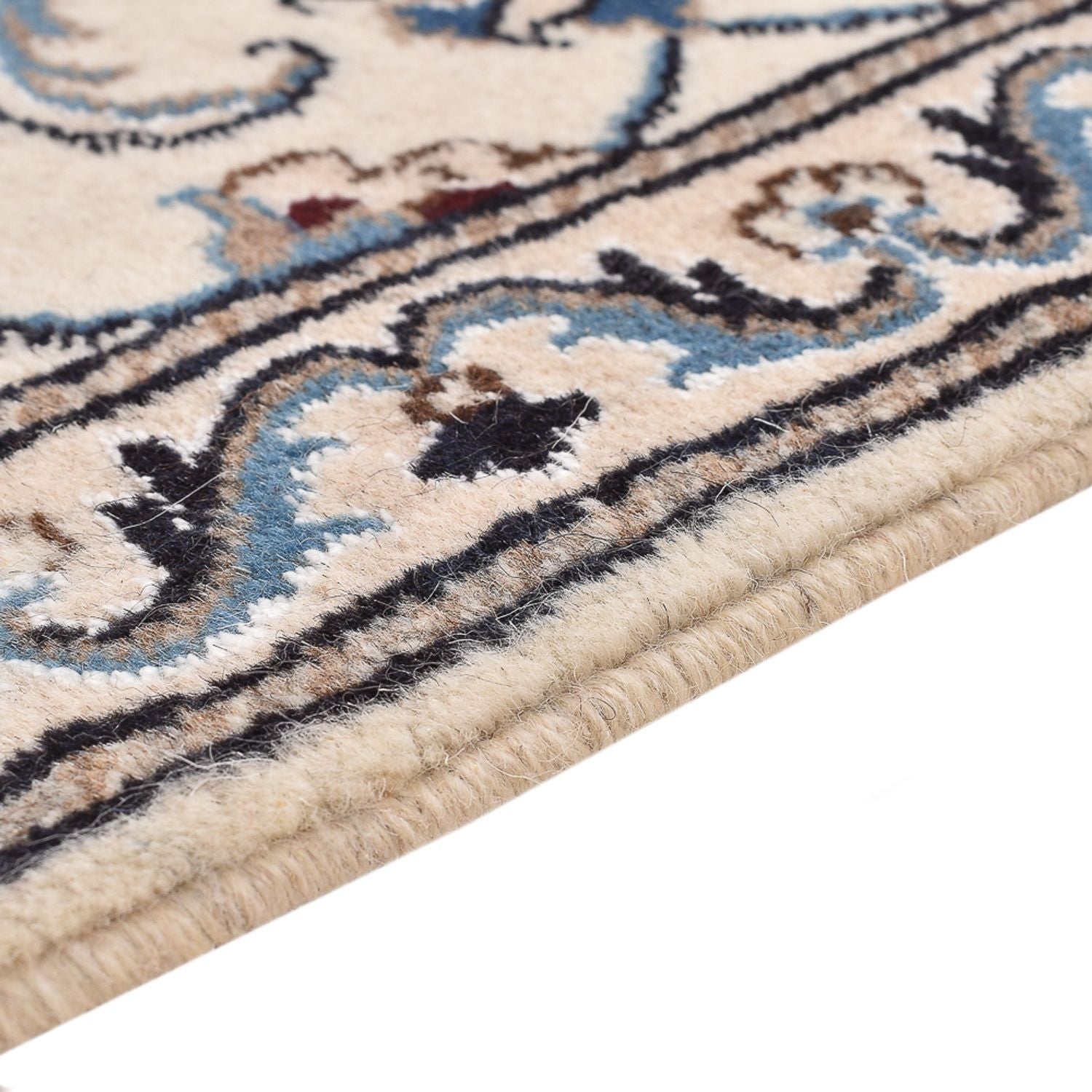Tappeto Persero - Nain - 143 x 70 cm - blu chiaro