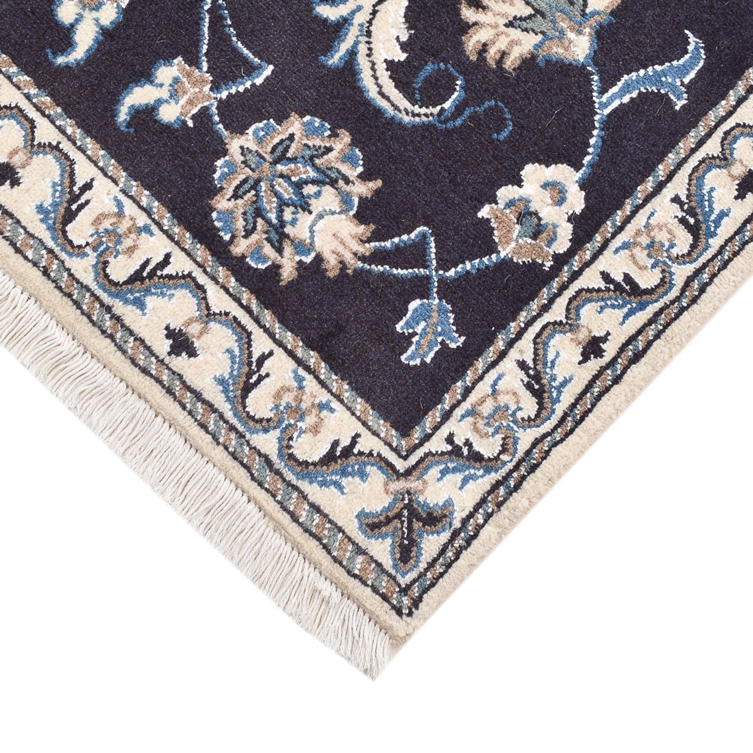 Tappeto Persero - Nain - 140 x 70 cm - blu scuro