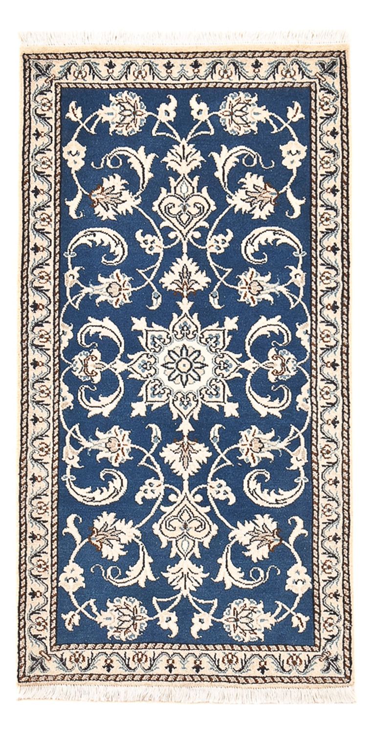 Tappeto Persero - Nain - 140 x 69 cm - blu