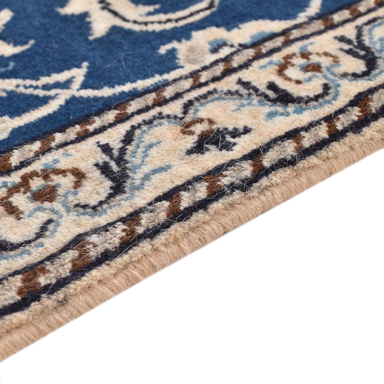 Tappeto Persero - Nain - 140 x 69 cm - blu
