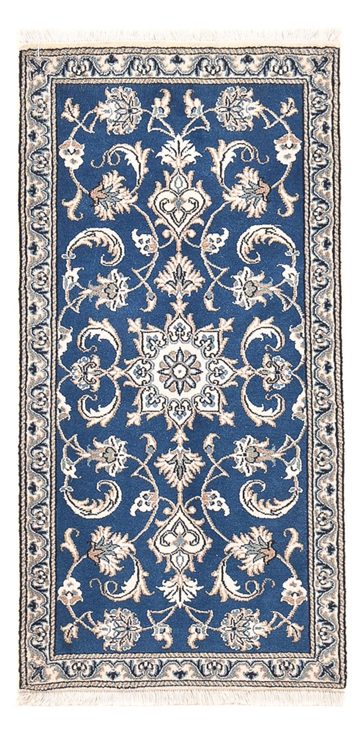 Tappeto Persero - Nain - 140 x 68 cm - blu