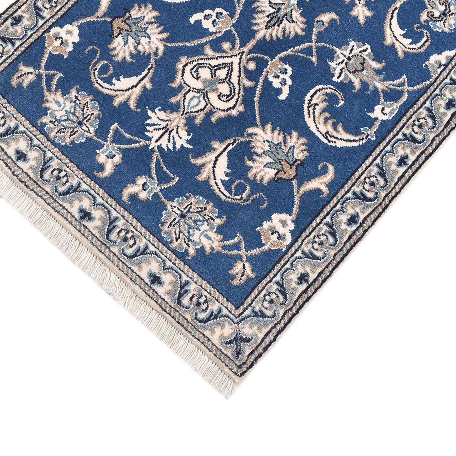Tappeto Persero - Nain - 140 x 68 cm - blu