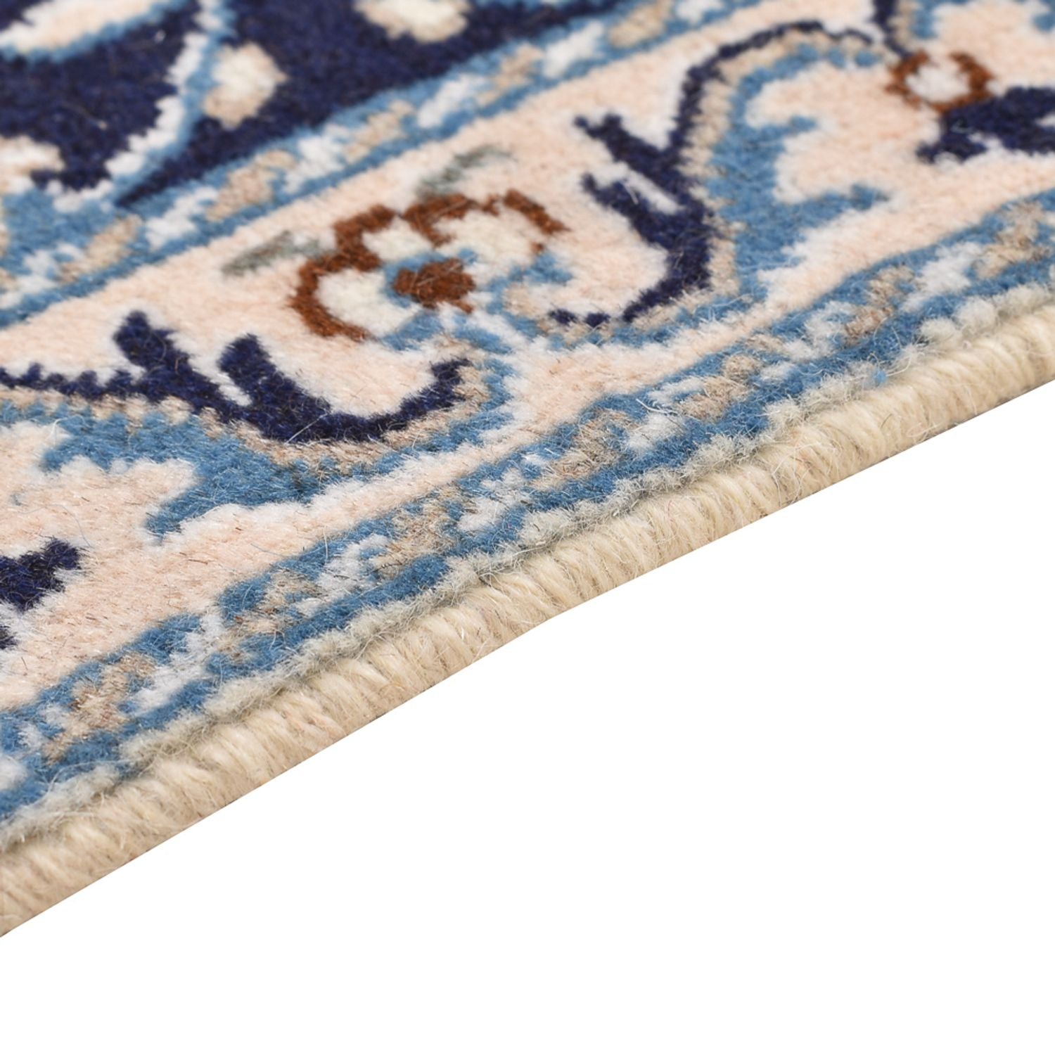 Tappeto Persero - Nain - 90 x 60 cm - blu scuro