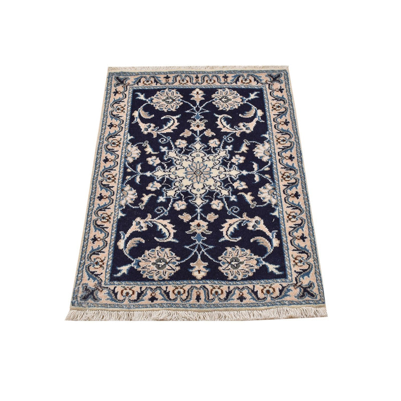 Tappeto Persero - Nain - 90 x 60 cm - blu scuro