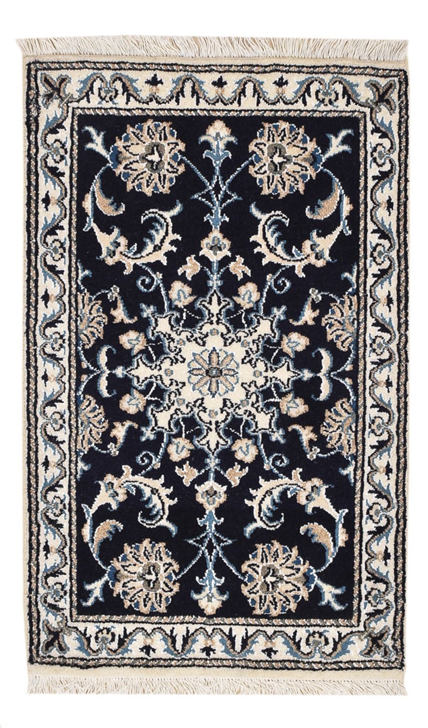Tappeto Persero - Nain - 90 x 55 cm - blu scuro