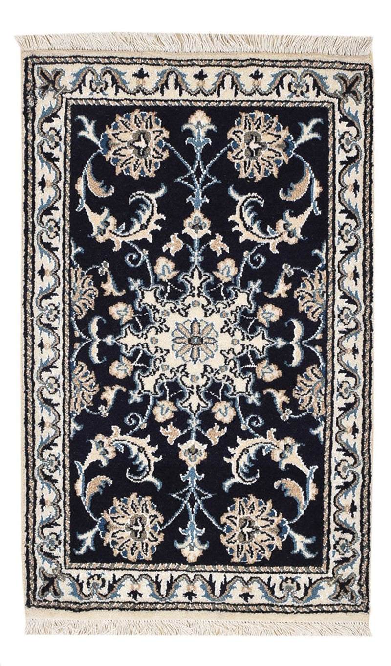 Tappeto Persero - Nain - 90 x 55 cm - blu scuro