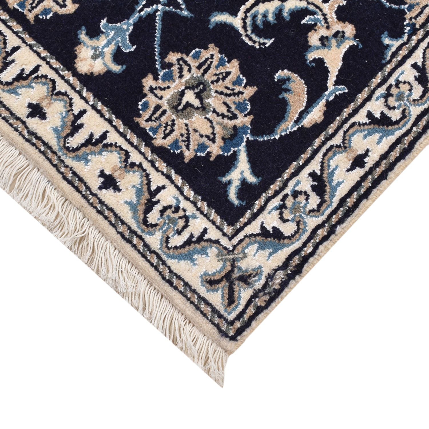 Tappeto Persero - Nain - 90 x 55 cm - blu scuro