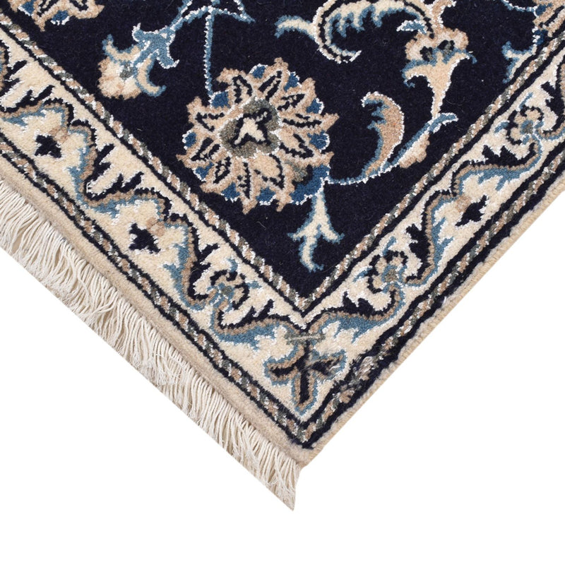 Tappeto Persero - Nain - 90 x 55 cm - blu scuro