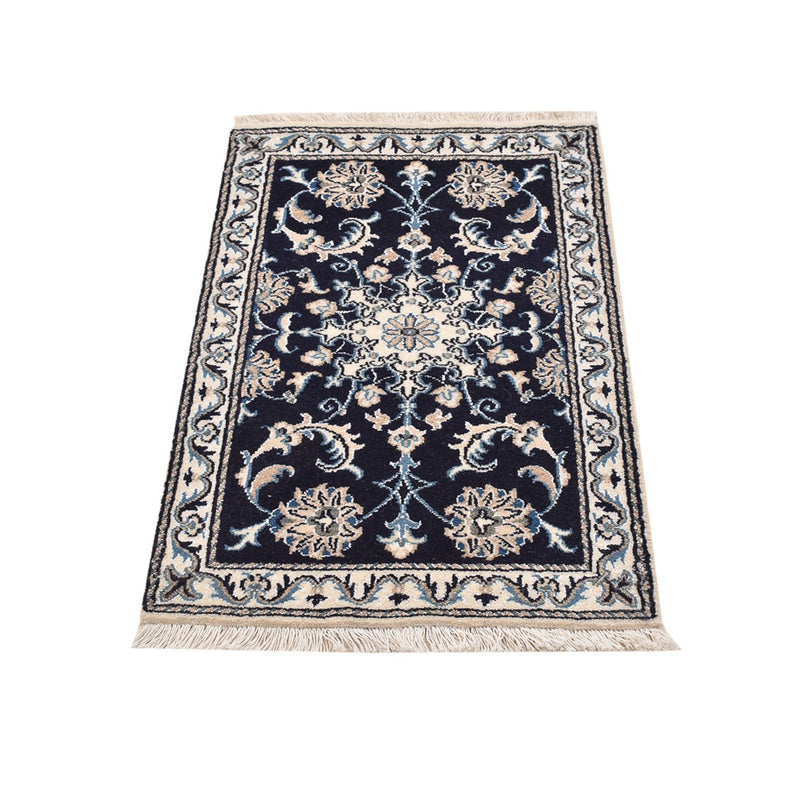 Tappeto Persero - Nain - 90 x 55 cm - blu scuro