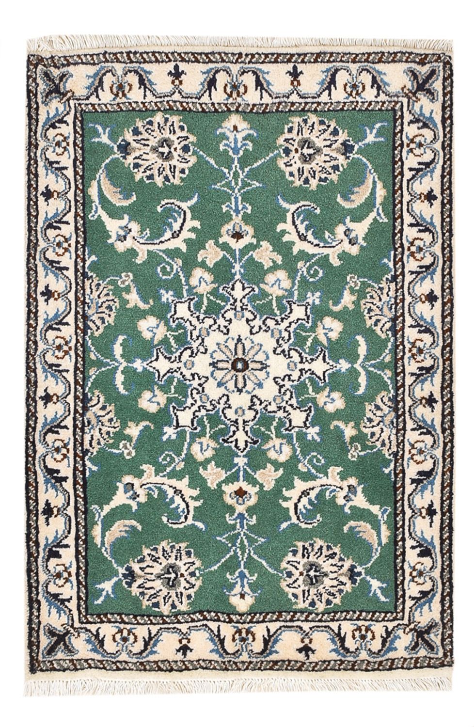 Tappeto Persero - Nain - 87 x 60 cm - verde