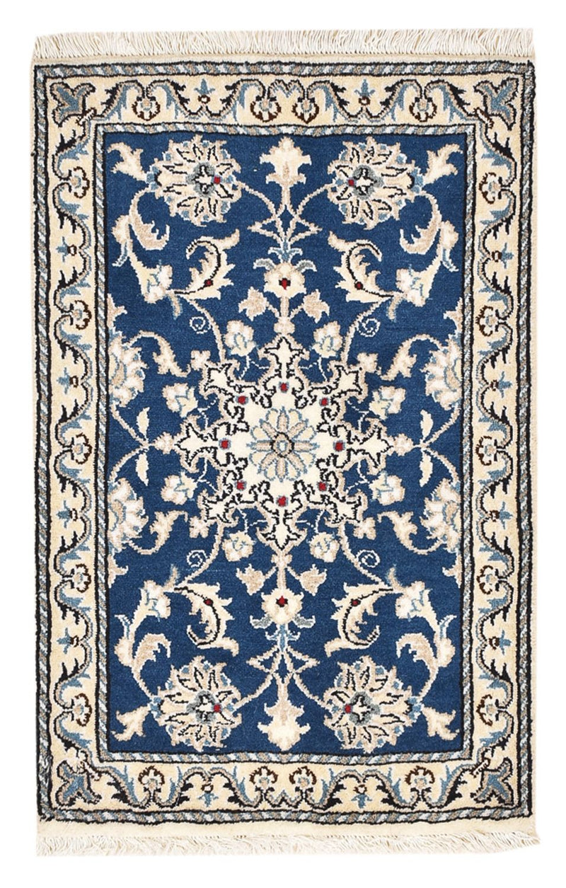 Tappeto Persero - Nain - 88 x 60 cm - blu