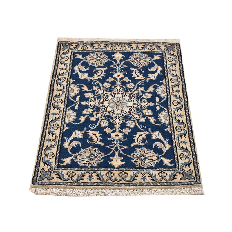 Tappeto Persero - Nain - 88 x 60 cm - blu