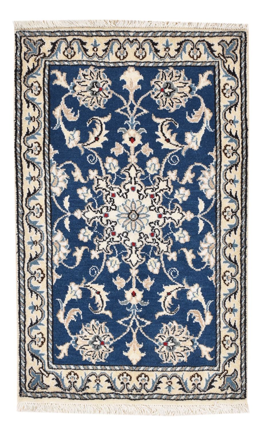 Tappeto Persero - Nain - 90 x 56 cm - blu