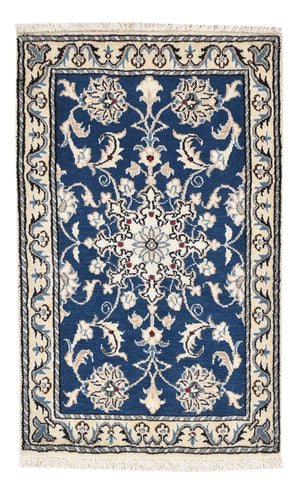 Tappeto Persero - Nain - 90 x 56 cm - blu