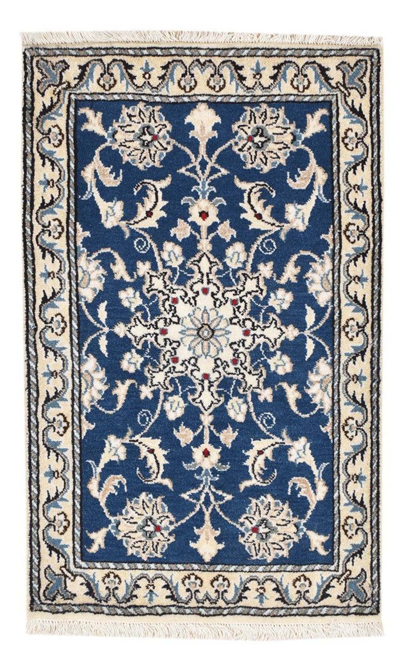 Tappeto Persero - Nain - 90 x 56 cm - blu