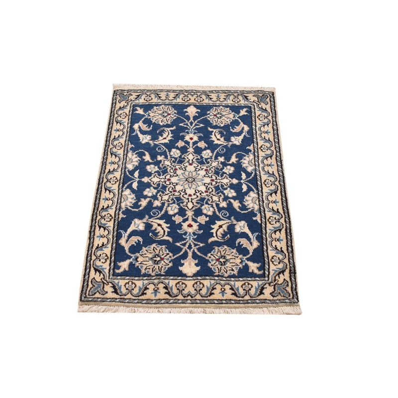 Tappeto Persero - Nain - 90 x 56 cm - blu