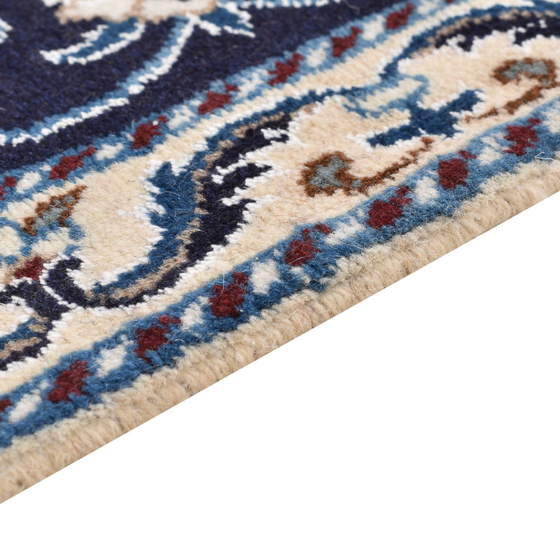 Tappeto Persero - Nain - 90 x 62 cm - blu scuro