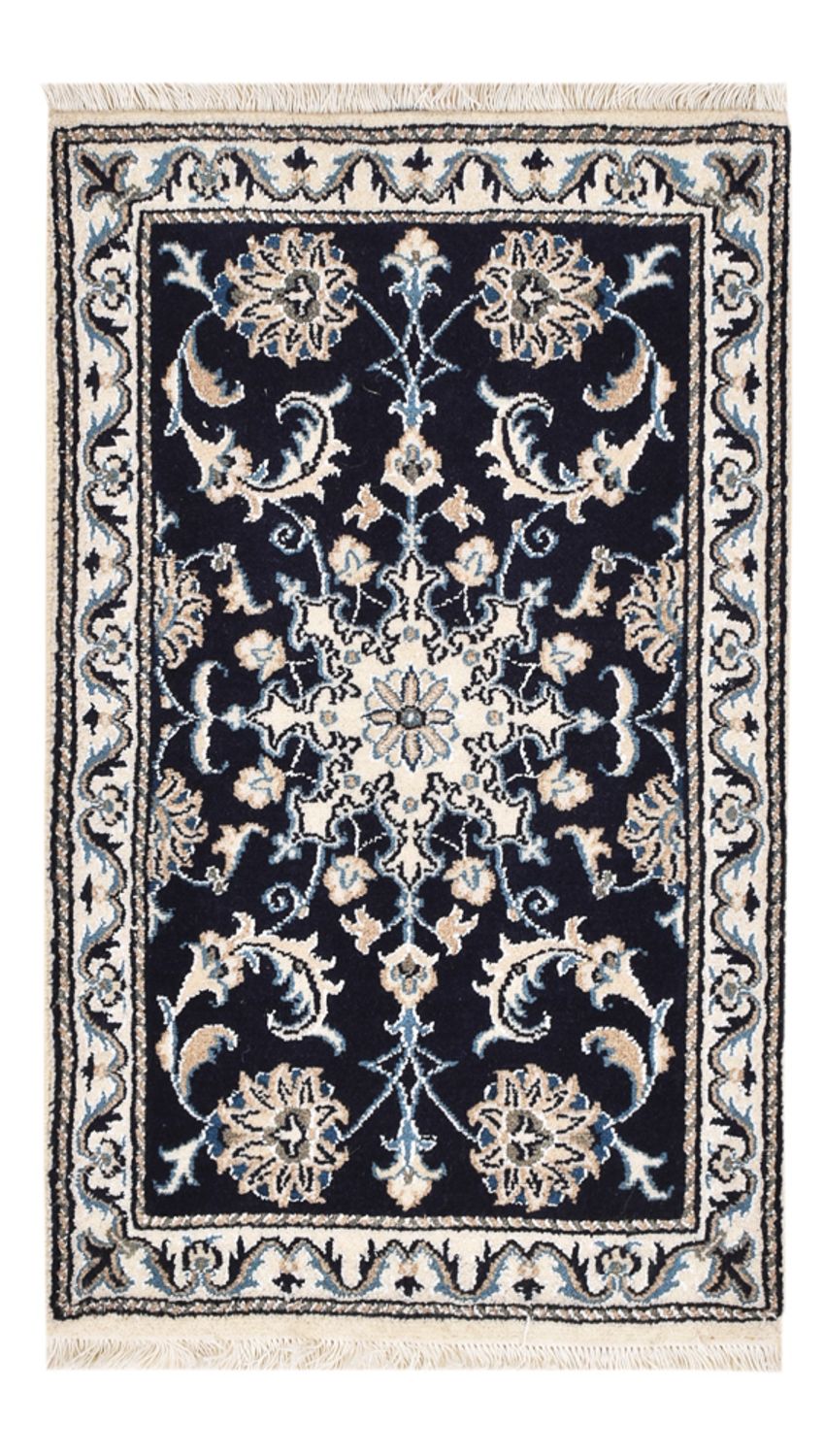 Tappeto Persero - Nain - 90 x 57 cm - blu scuro