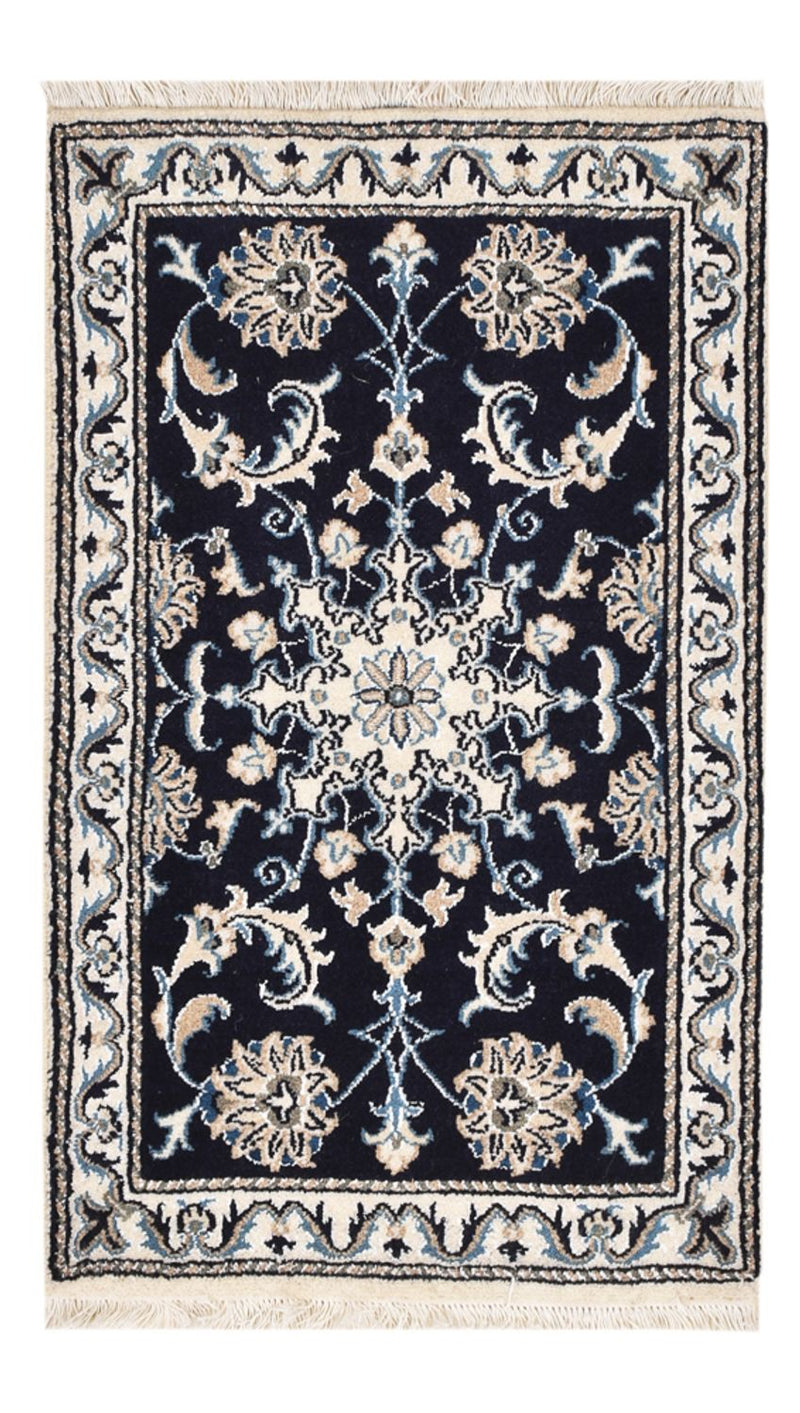 Tappeto Persero - Nain - 90 x 57 cm - blu scuro