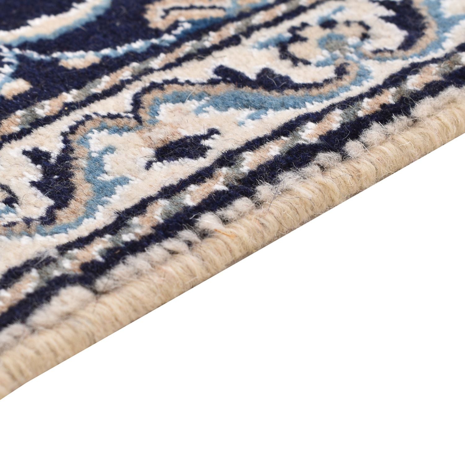 Tappeto Persero - Nain - 90 x 57 cm - blu scuro
