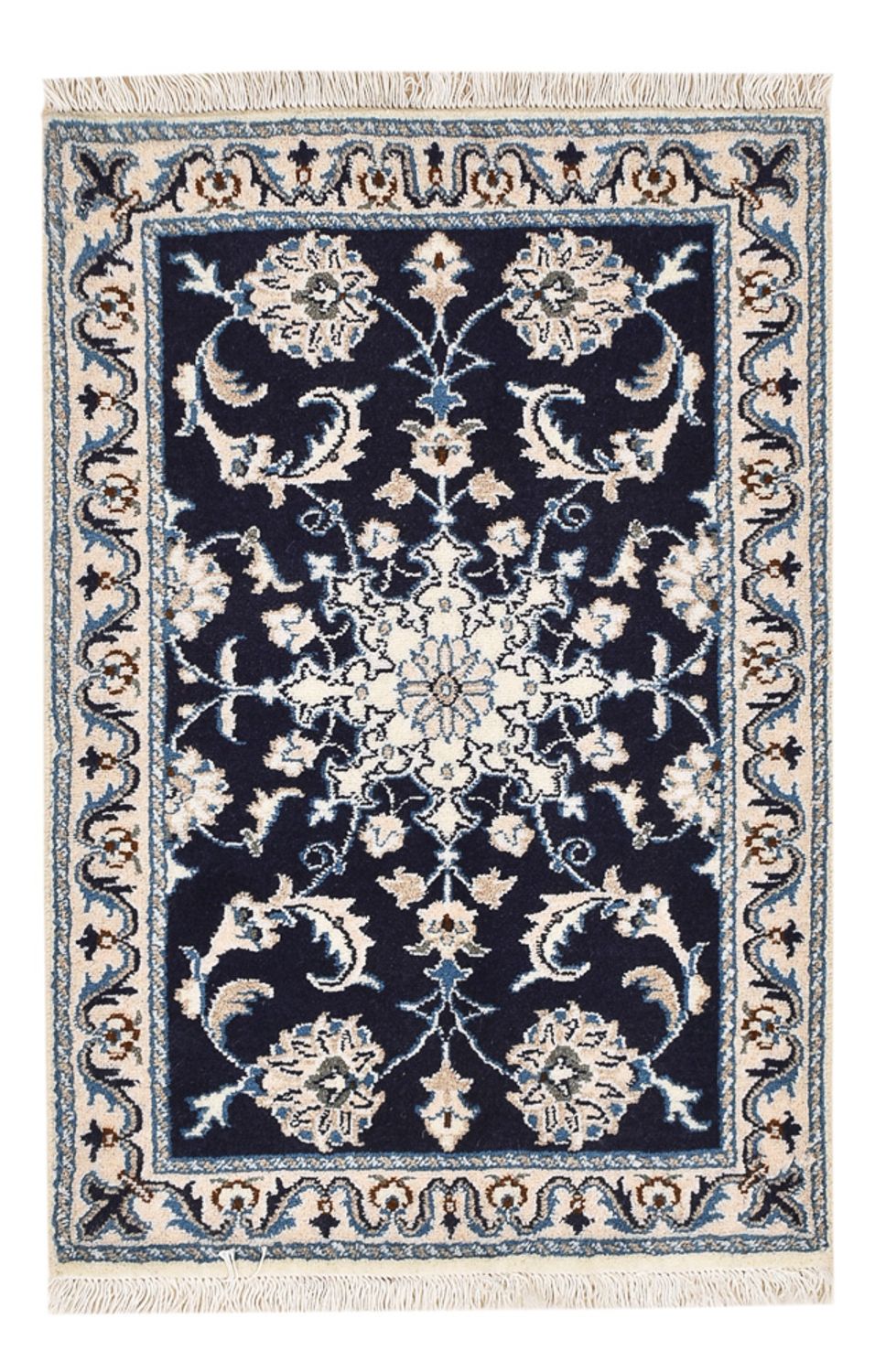 Tappeto Persero - Nain - 89 x 57 cm - blu scuro