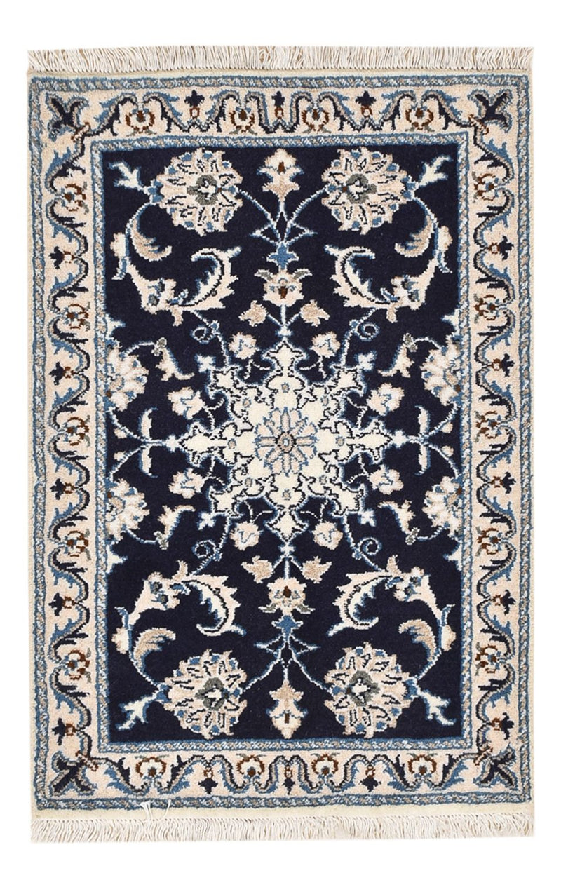 Tappeto Persero - Nain - 89 x 57 cm - blu scuro