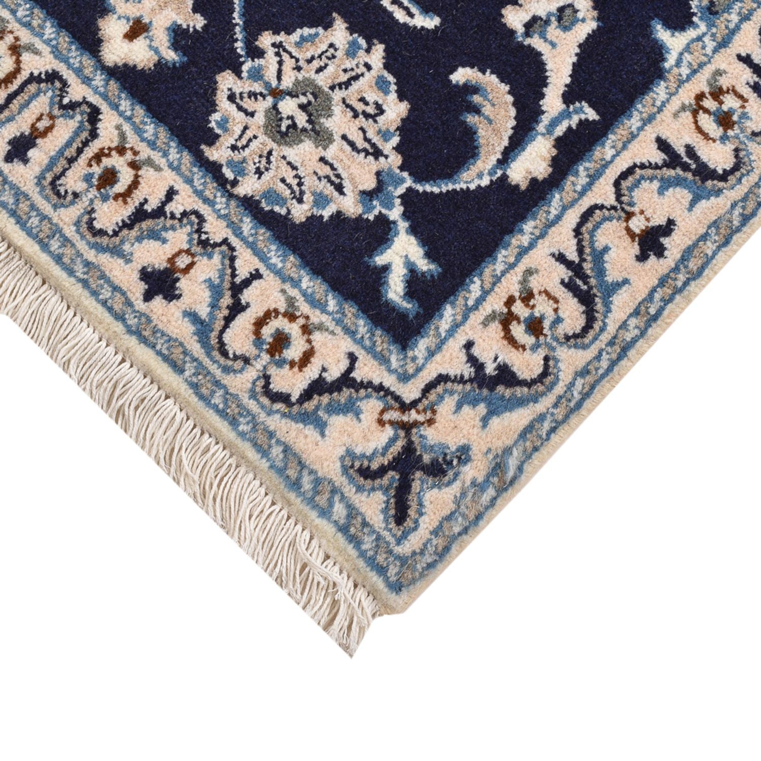 Tappeto Persero - Nain - 89 x 57 cm - blu scuro