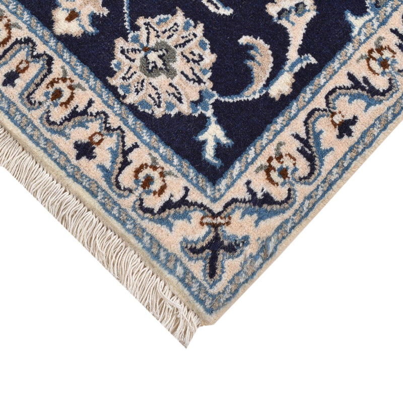 Tappeto Persero - Nain - 89 x 57 cm - blu scuro