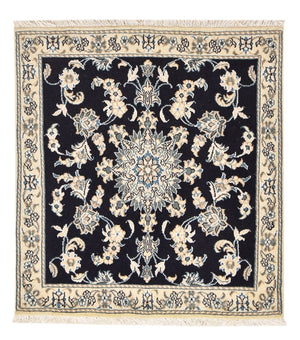 Tappeto Persero - Nain quadrato  - 103 x 96 cm - blu scuro