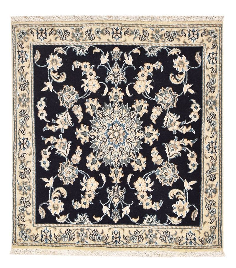 Tappeto Persero - Nain quadrato  - 103 x 96 cm - blu scuro