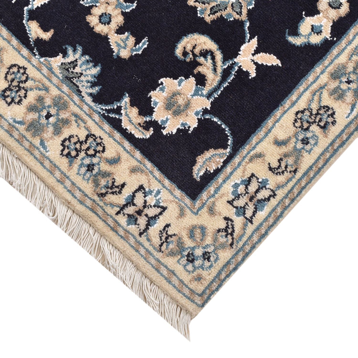 Tappeto Persero - Nain quadrato  - 103 x 96 cm - blu scuro