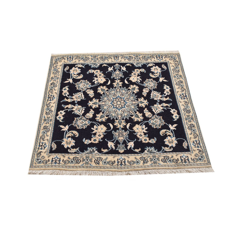 Tappeto Persero - Nain quadrato  - 103 x 96 cm - blu scuro