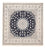 Tappeto Persero - Nain - Premio quadrato  - 206 x 206 cm - blu scuro
