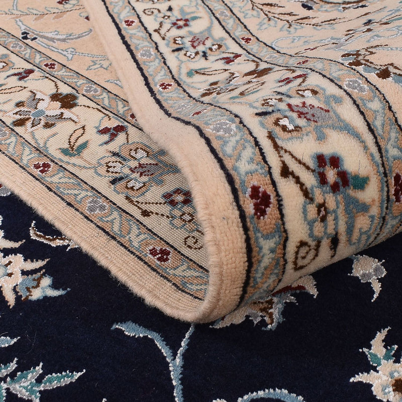 Tappeto Persero - Nain - Premio quadrato  - 206 x 206 cm - blu scuro