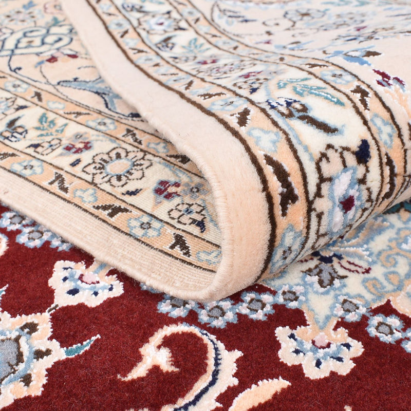 Tappeto Persero - Nain - Premio - 236 x 150 cm - rosso scuro