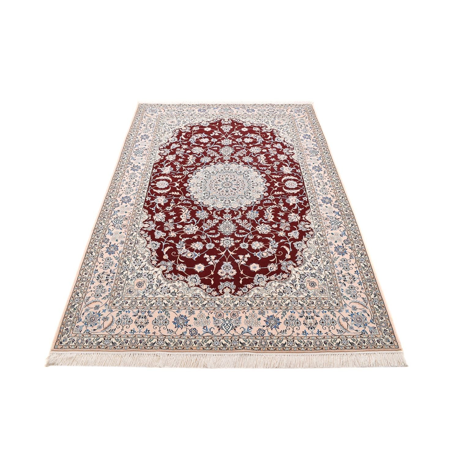 Tappeto Persero - Nain - Premio - 236 x 150 cm - rosso scuro