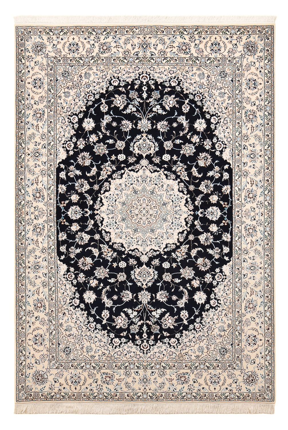 Tappeto Persero - Nain - Premio - 237 x 158 cm - blu scuro
