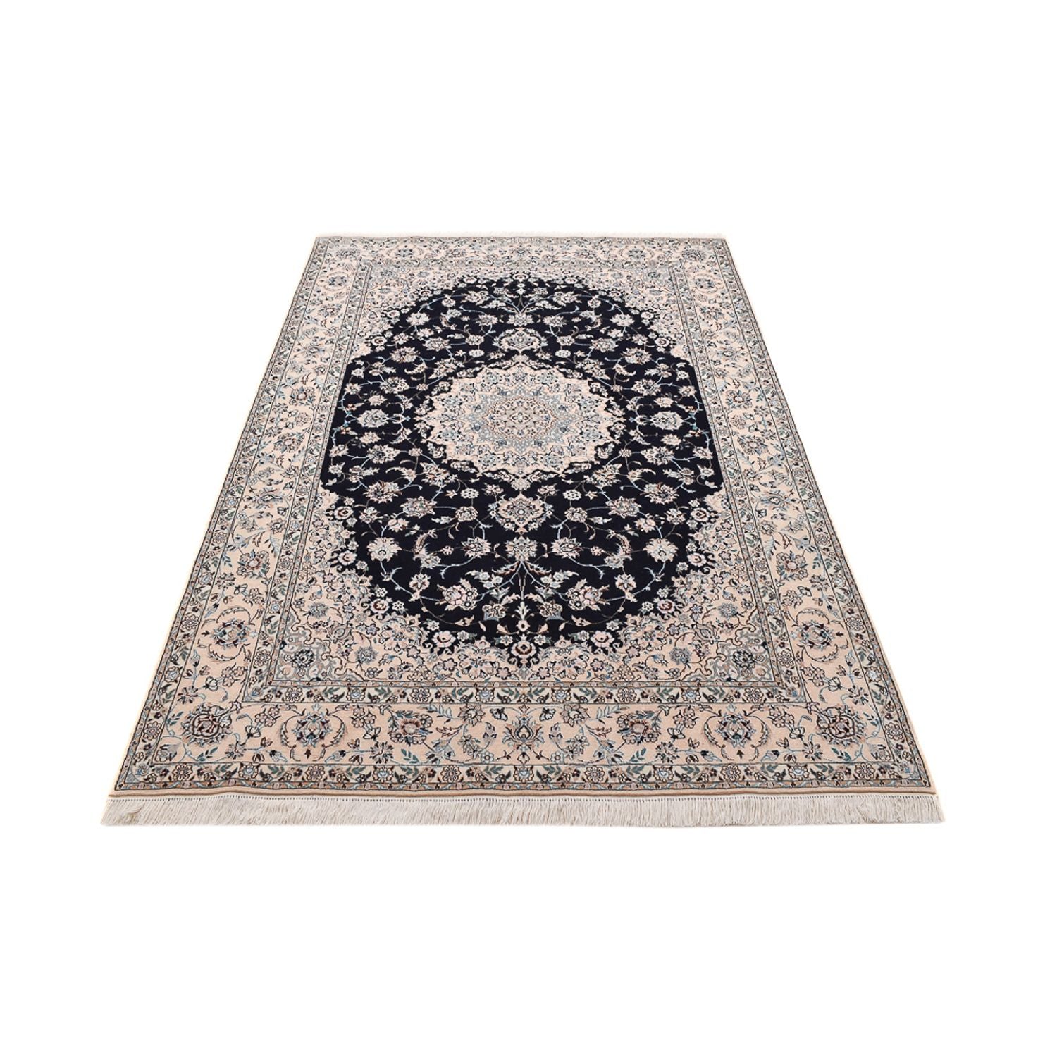 Tappeto Persero - Nain - Premio - 237 x 158 cm - blu scuro