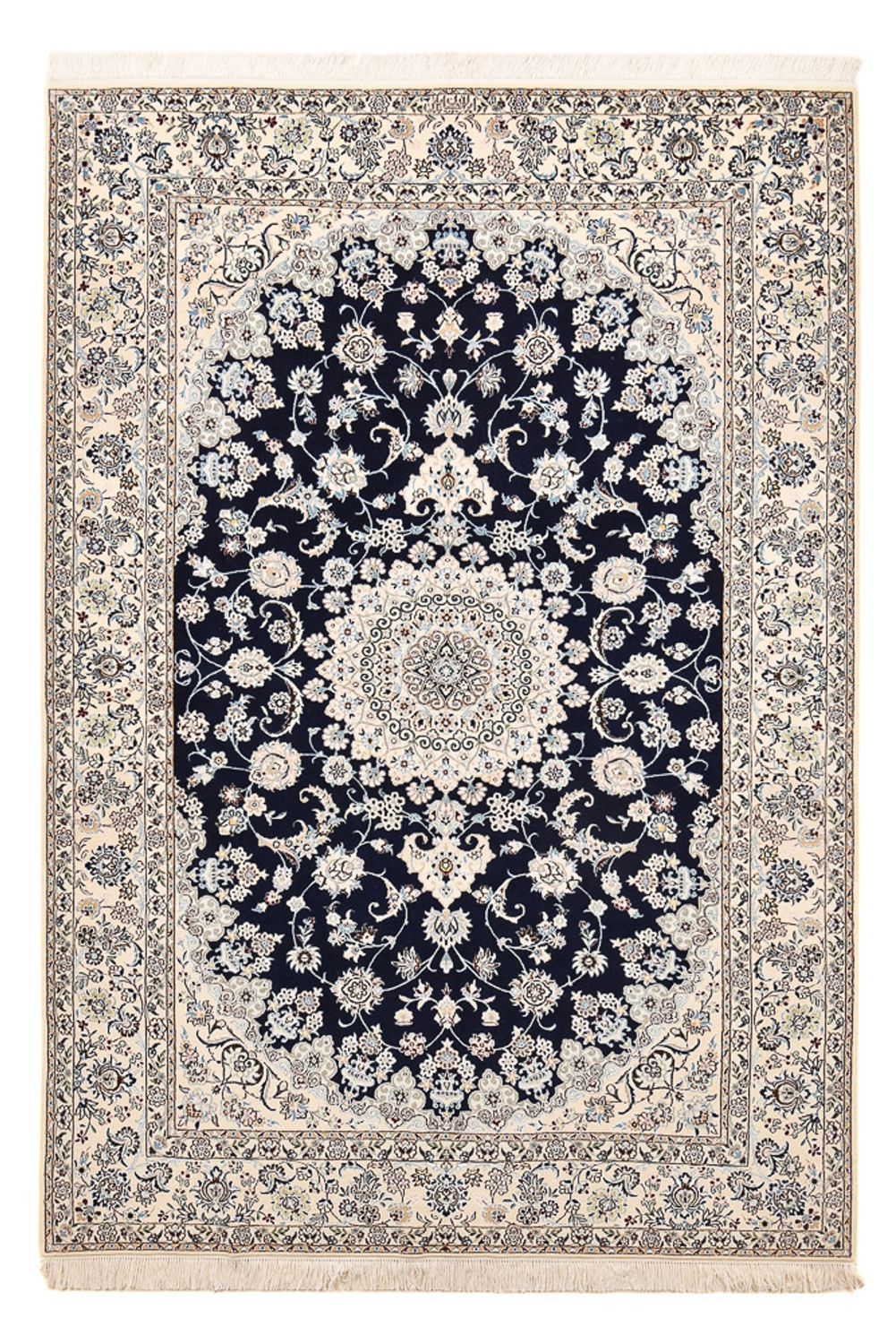 Tappeto Persero - Nain - Premio - 245 x 165 cm - blu scuro