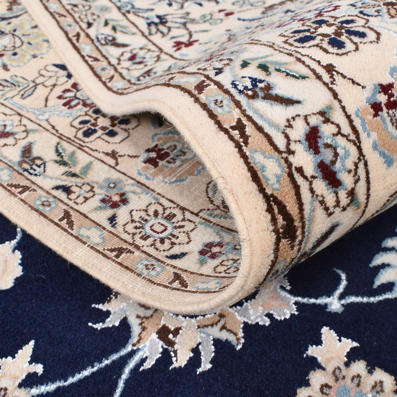Tappeto Persero - Nain - Premio - 245 x 165 cm - blu scuro