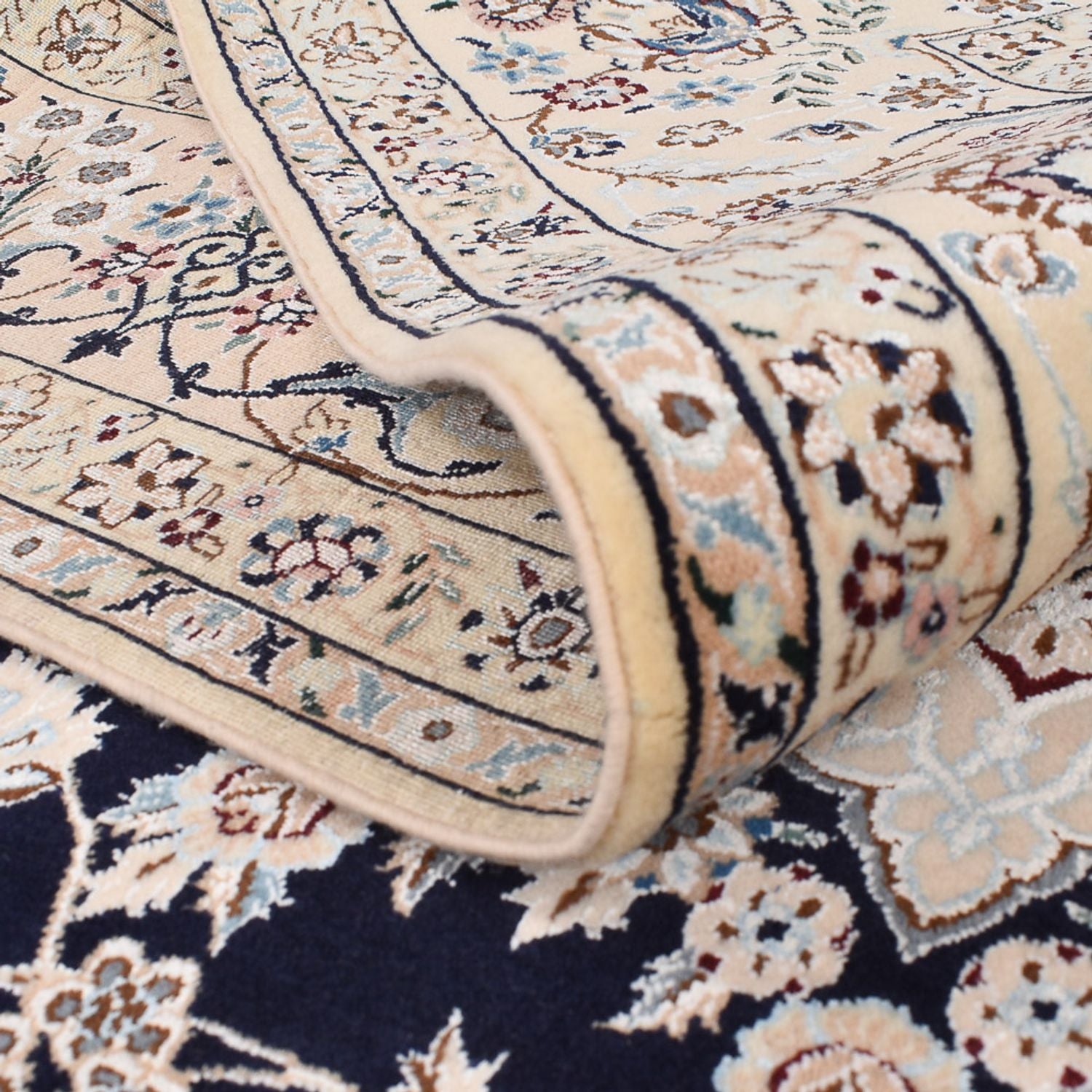 Tappeto Persero - Nain - Premio - 240 x 161 cm - blu scuro