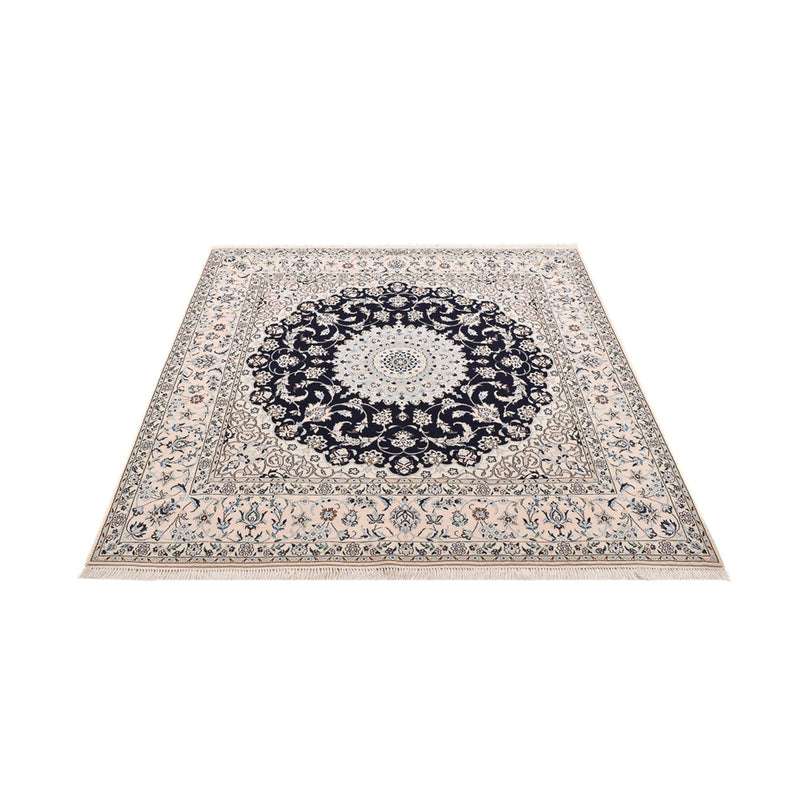 Tappeto Persero - Nain - Premio quadrato  - 181 x 178 cm - blu scuro