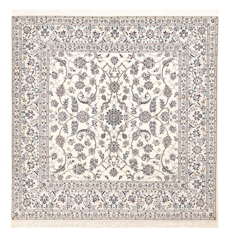 Tappeto Persero - Nain - Premio quadrato  - 204 x 207 cm - grigio chiaro
