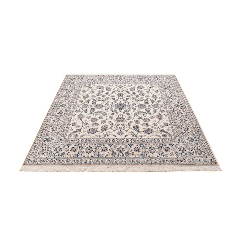 Tappeto Persero - Nain - Premio quadrato  - 204 x 207 cm - grigio chiaro