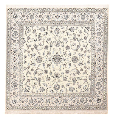 Tappeto Persero - Nain - Premio quadrato  - 205 x 206 cm - grigio chiaro