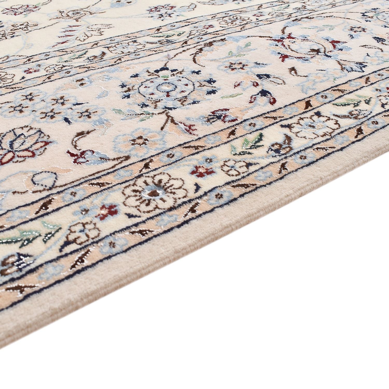 Tappeto Persero - Nain - Premio quadrato  - 205 x 206 cm - grigio chiaro