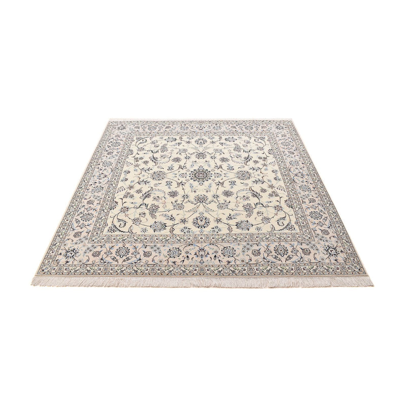 Tappeto Persero - Nain - Premio quadrato  - 205 x 206 cm - grigio chiaro