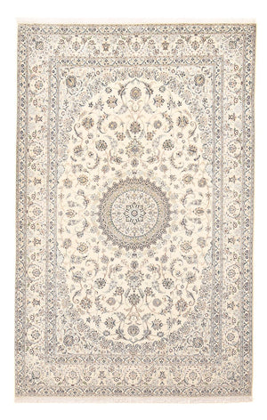Tappeto Persero - Nain - Reale - 305 x 205 cm - grigio chiaro