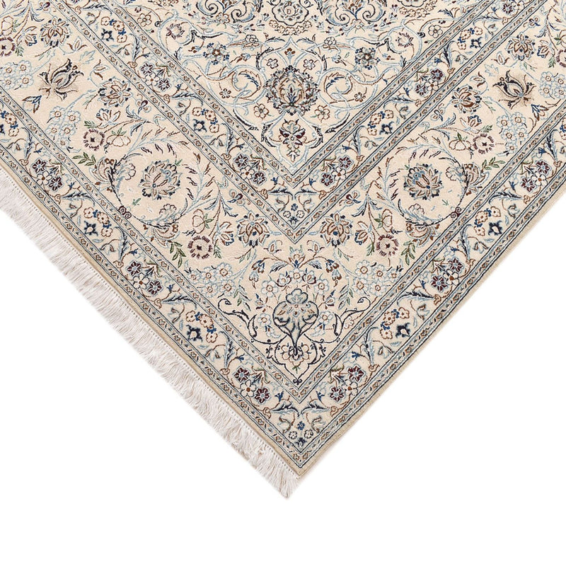 Tappeto Persero - Nain - Reale - 305 x 205 cm - grigio chiaro